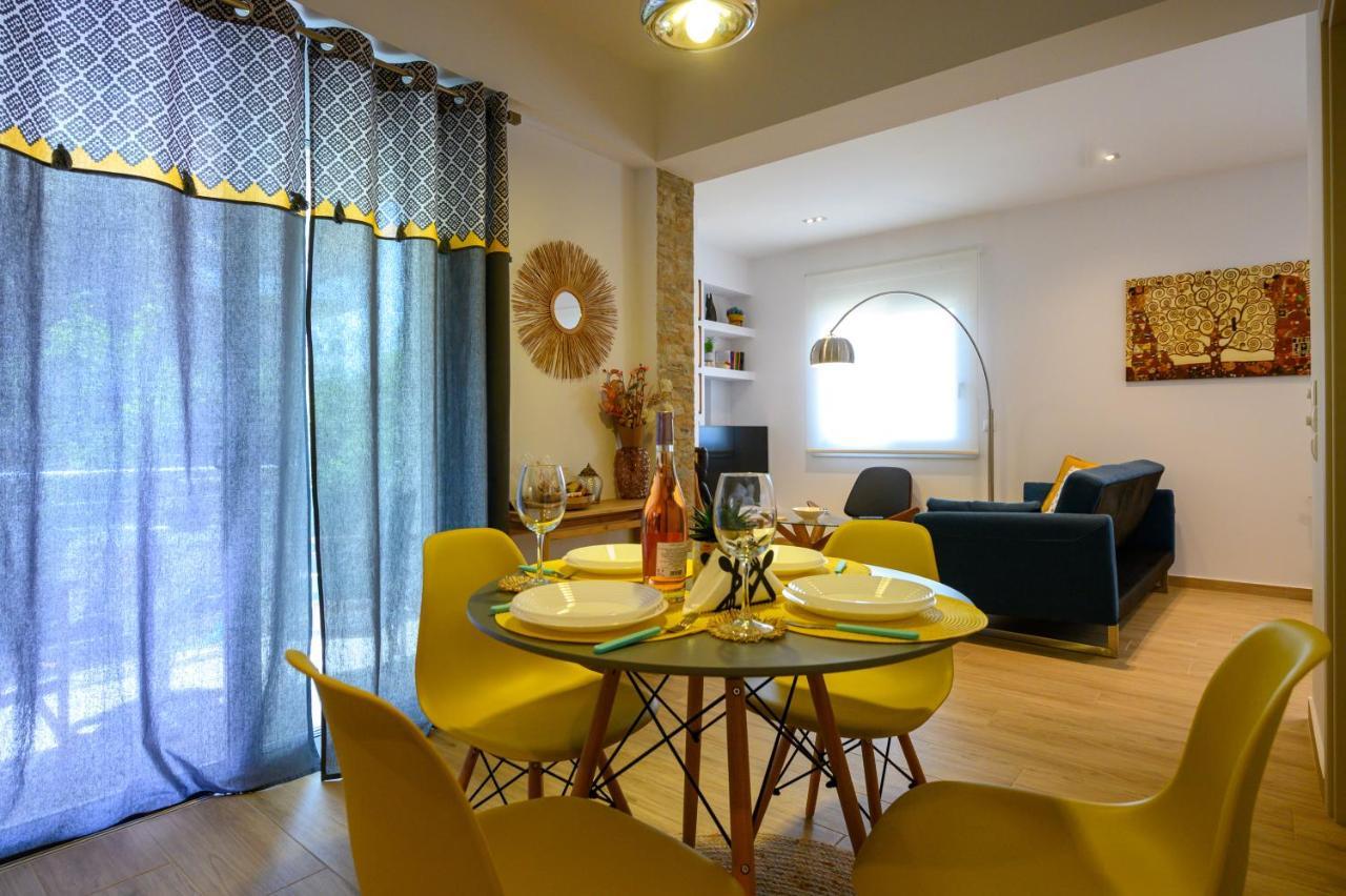 Chic Apartment In Nature, 5-Min Walk To The Beach كالاماتا المظهر الخارجي الصورة