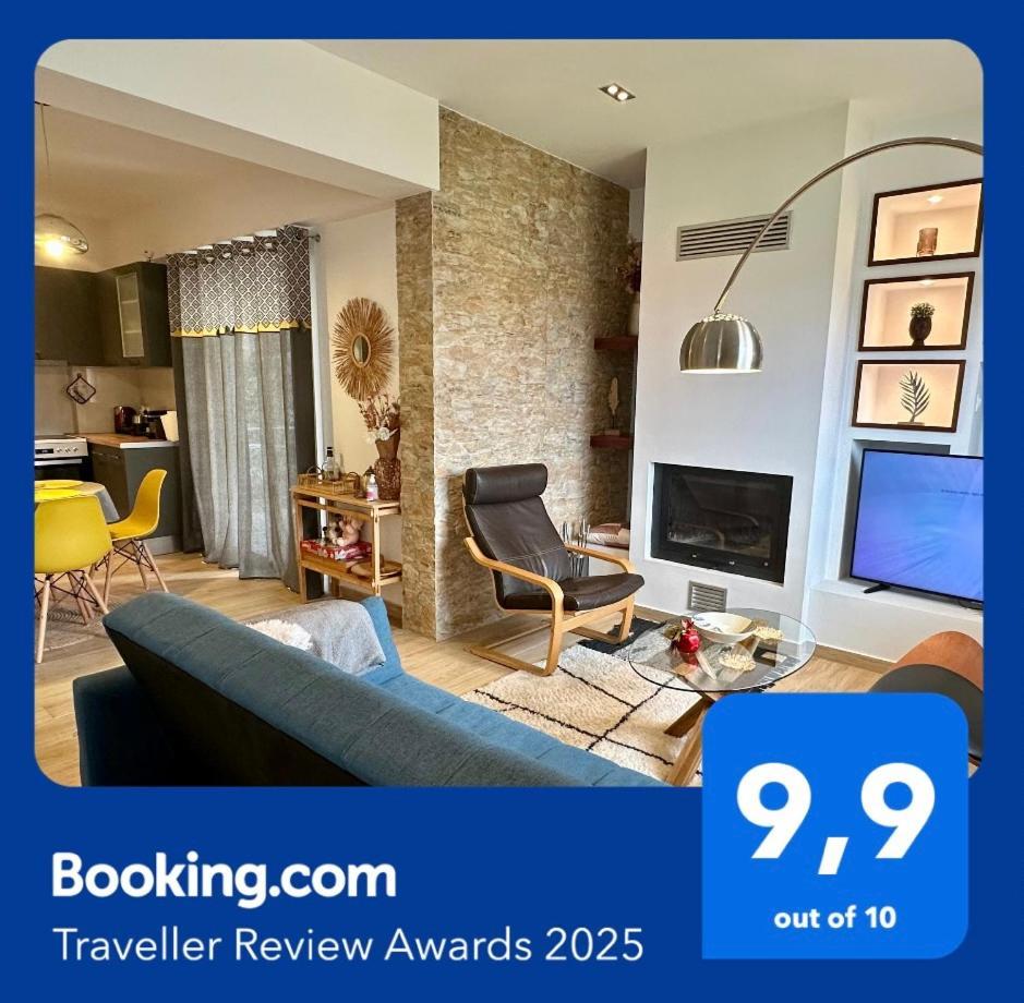 Chic Apartment In Nature, 5-Min Walk To The Beach كالاماتا المظهر الخارجي الصورة